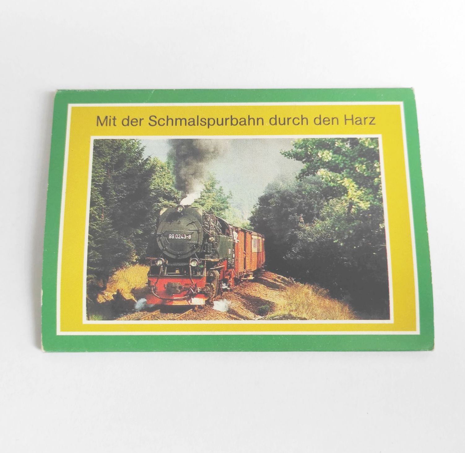 Mit der Schmalspurbahn durch den Harz 11 Fotos DDR 1984