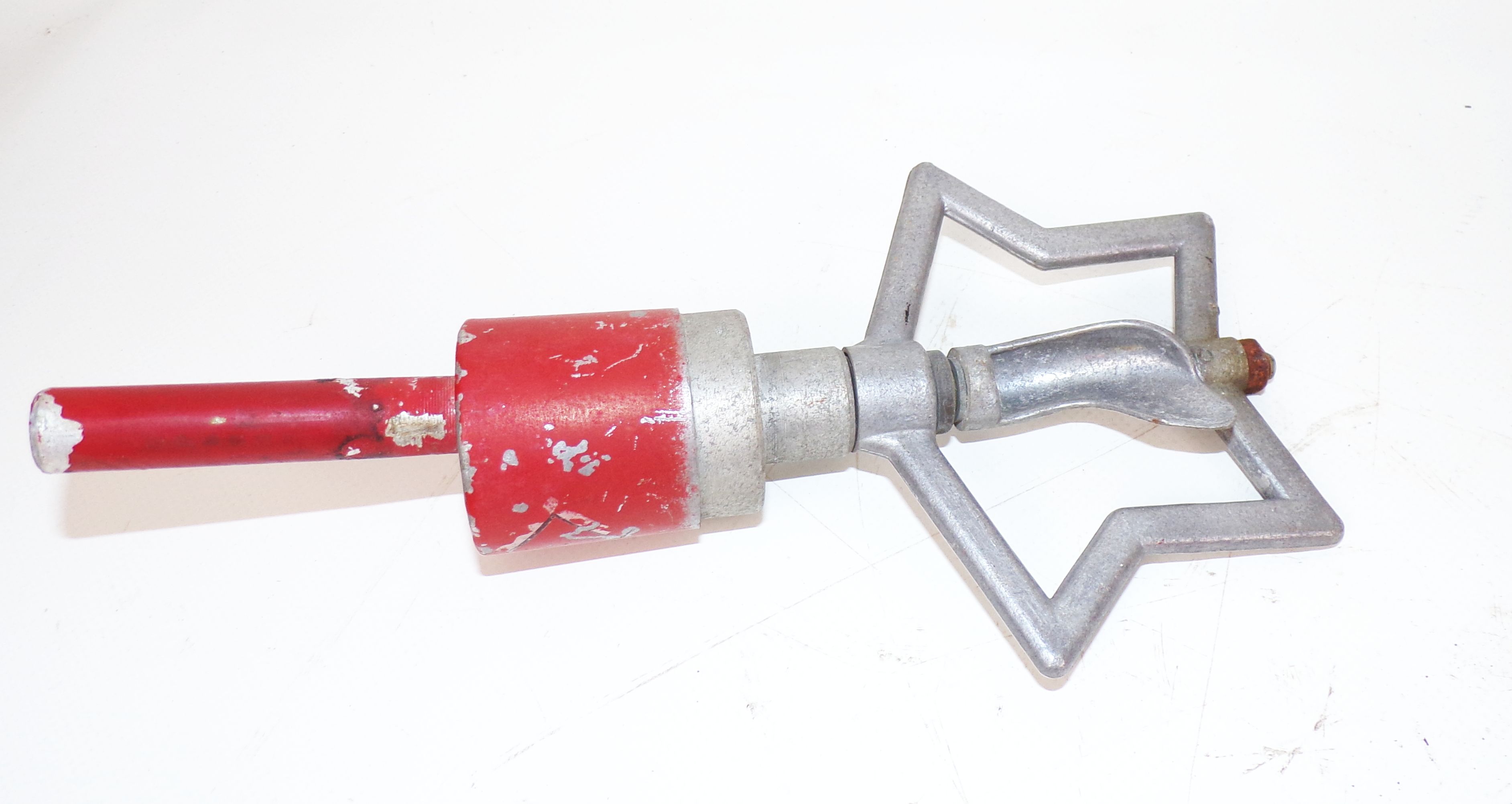 Alter Rasensprenger Sprenger Sprühregner Bewässerung Garten Alu 