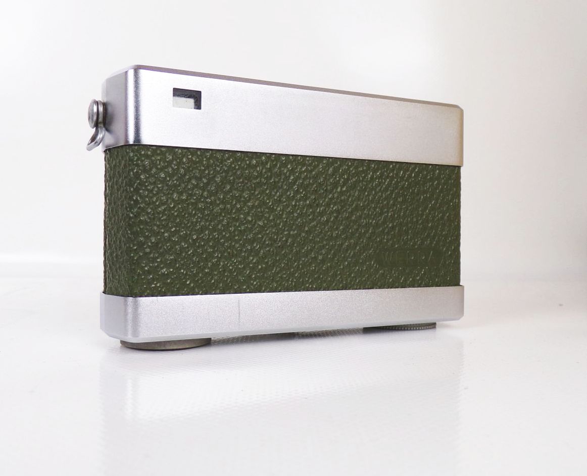 Werra Kamera Suchkamera Analogkamera Grün Ledertasche Werra Kamera Suchkamera Analogkamera Grün Ledertasche