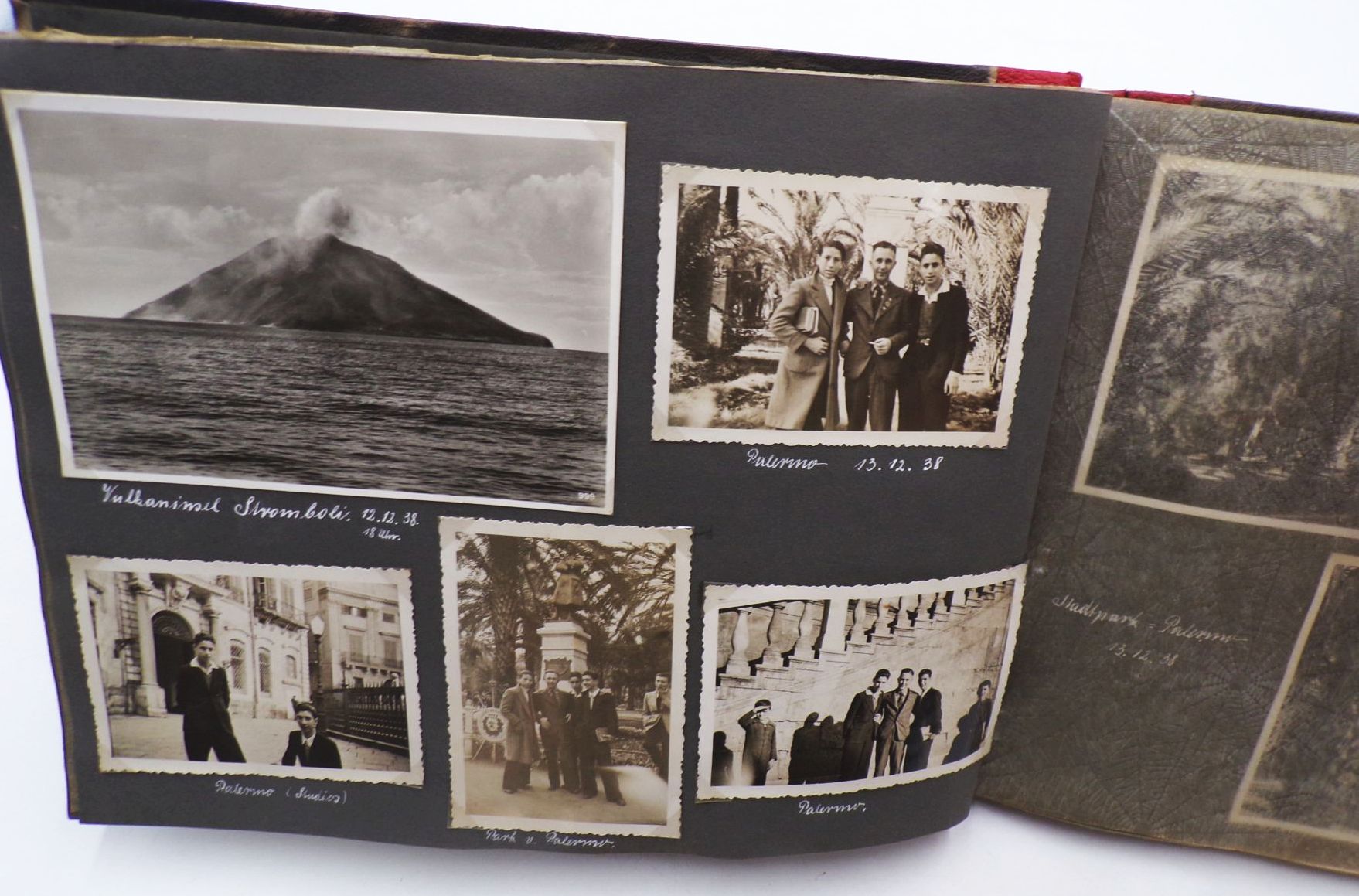 Fotoalbum Wilhelm Gustloff Italien Griechenland 1938