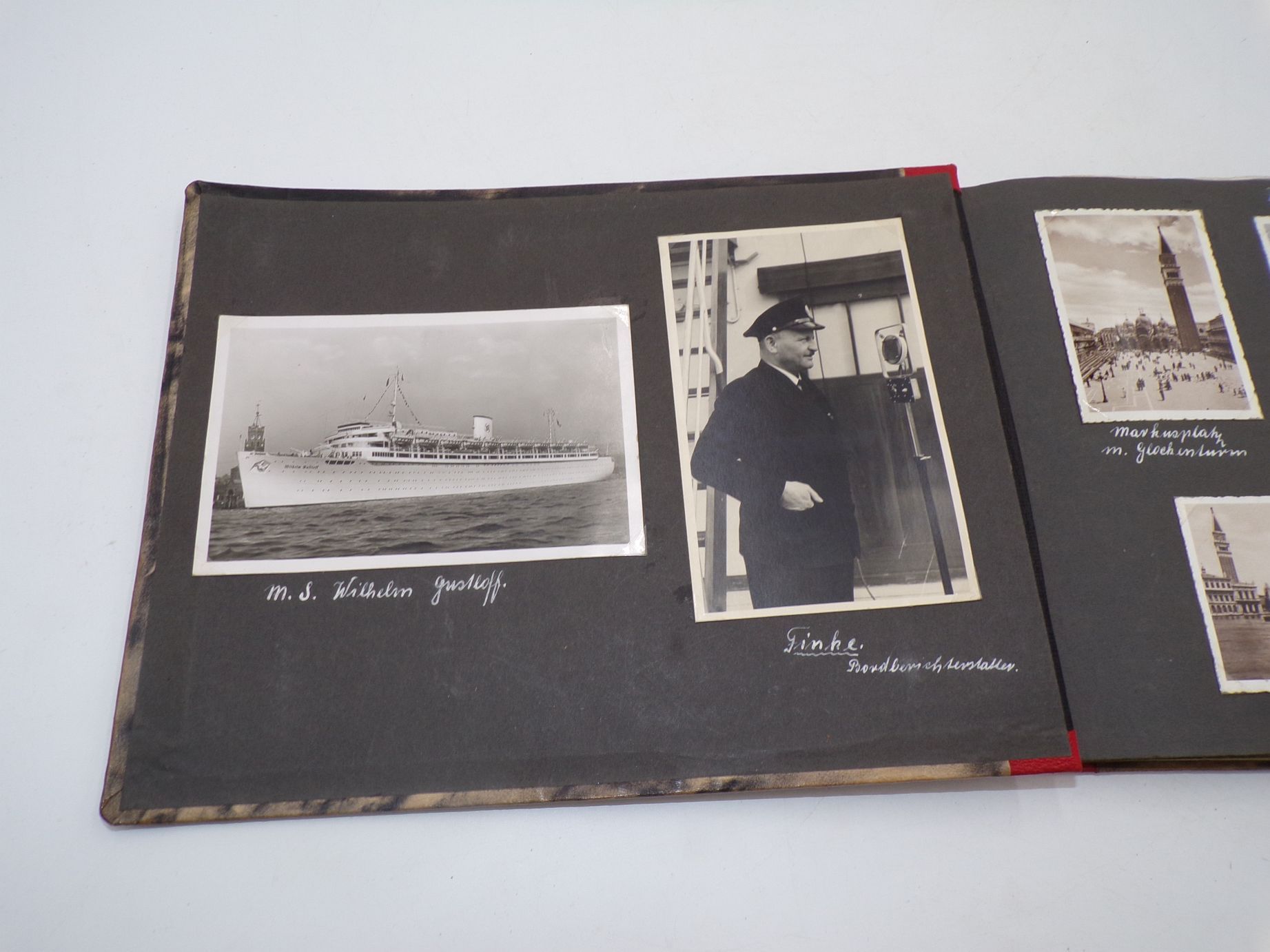 Fotoalbum Wilhelm Gustloff Italien Griechenland 1938