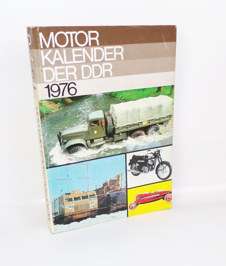 Motor Kalender der DDR Auswahl Motorkalender