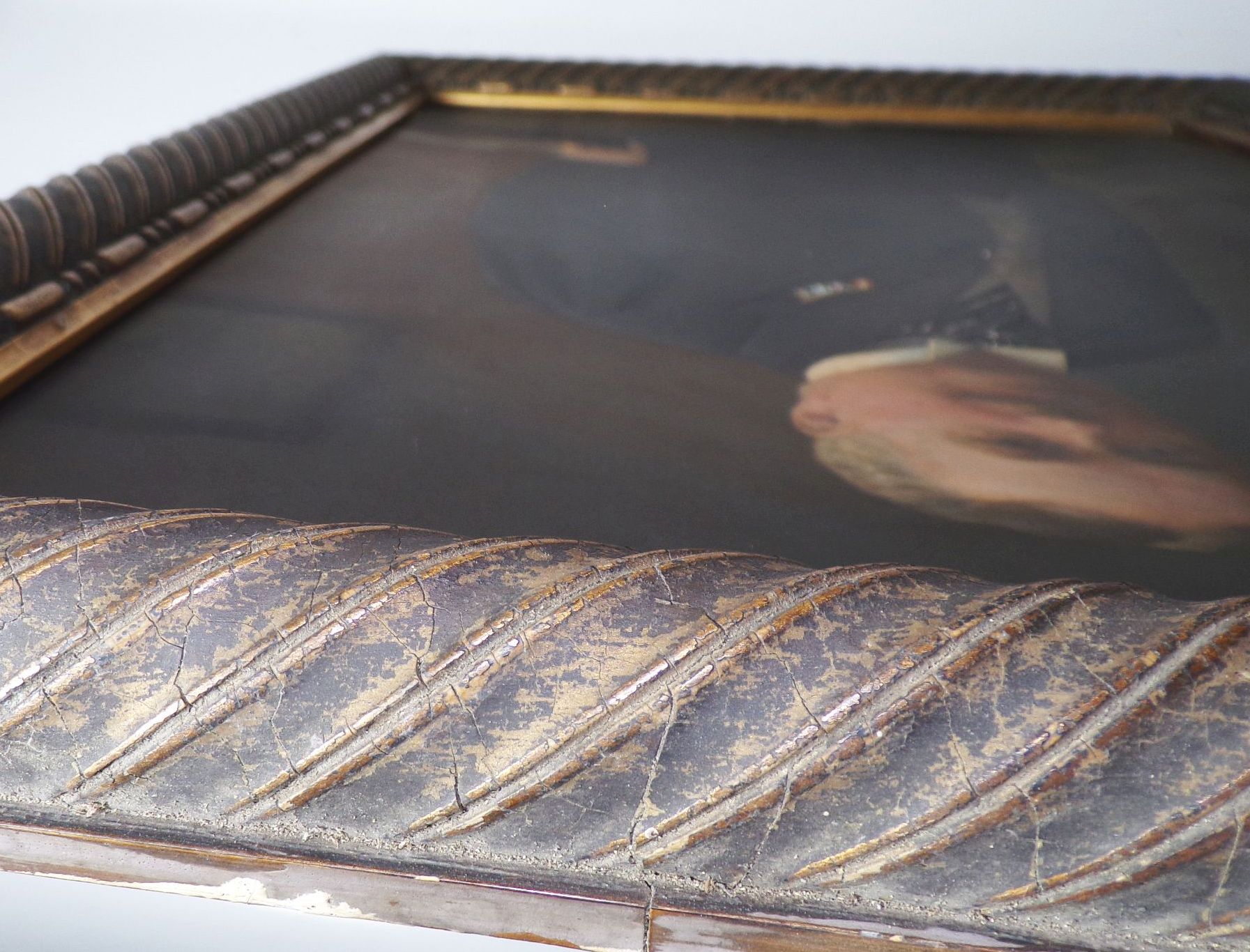 Alte Fotografien Persönlichkeiten Adel 1910 Bilderrahmen Ordensspange Foto Müller Breslau