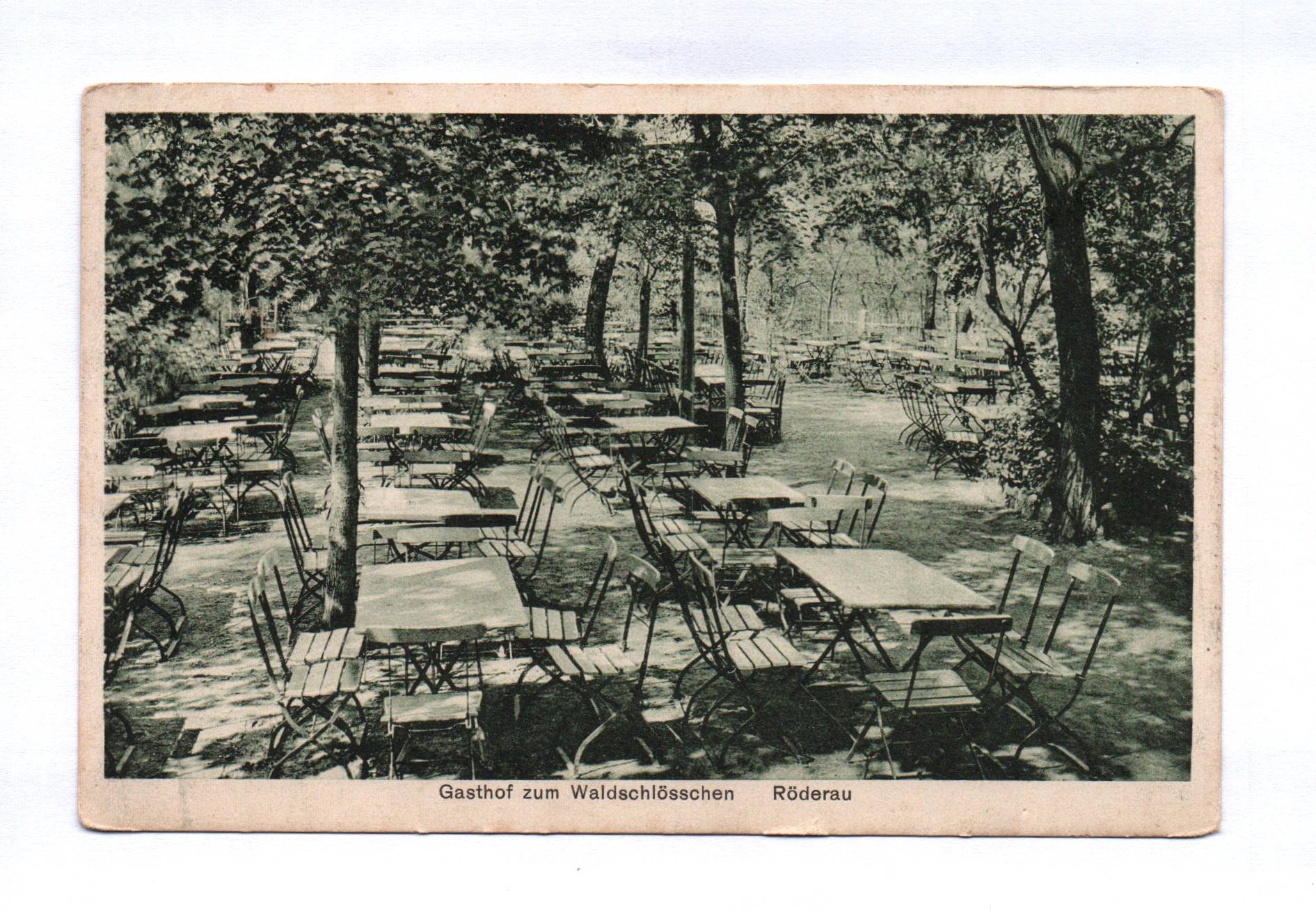 Ak Gasthof zum Waldschlösschen Röderau 1933 Ak Gasthof zum Waldschlösschen Röderau 1933
