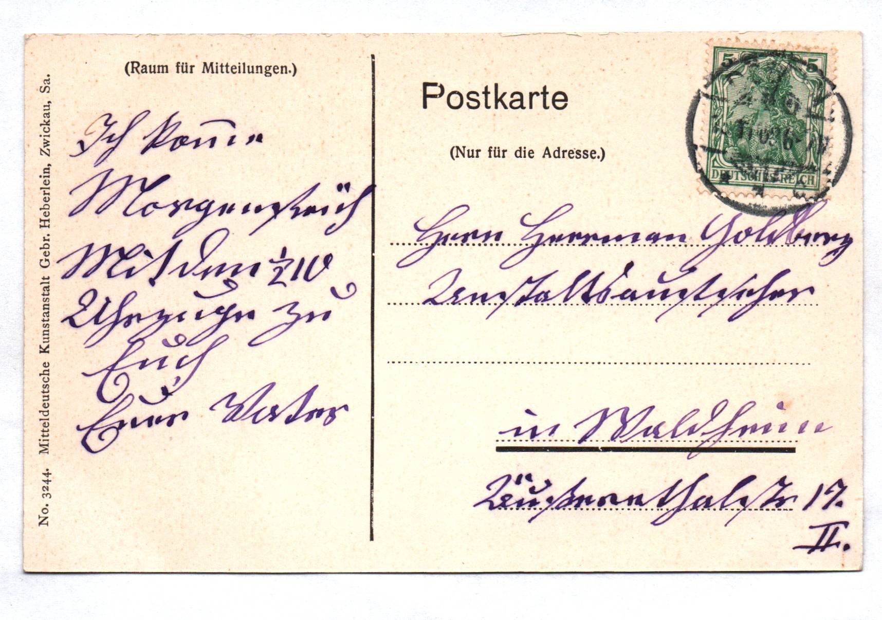 Ak Döbeln in Sachsen Breitestrasse 1909 Ak Döbeln in Sachsen Breitestrasse 1909