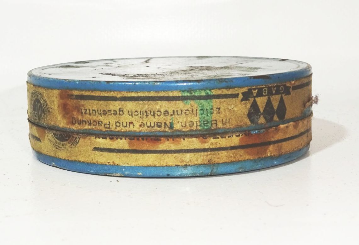 Alte Bonbondose Wybert Husten Heiserkeit Tumringen Baden 1930er 