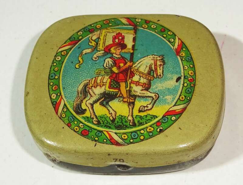 Nadeldose Grammophon Needles Lanzenreiter 1920er 