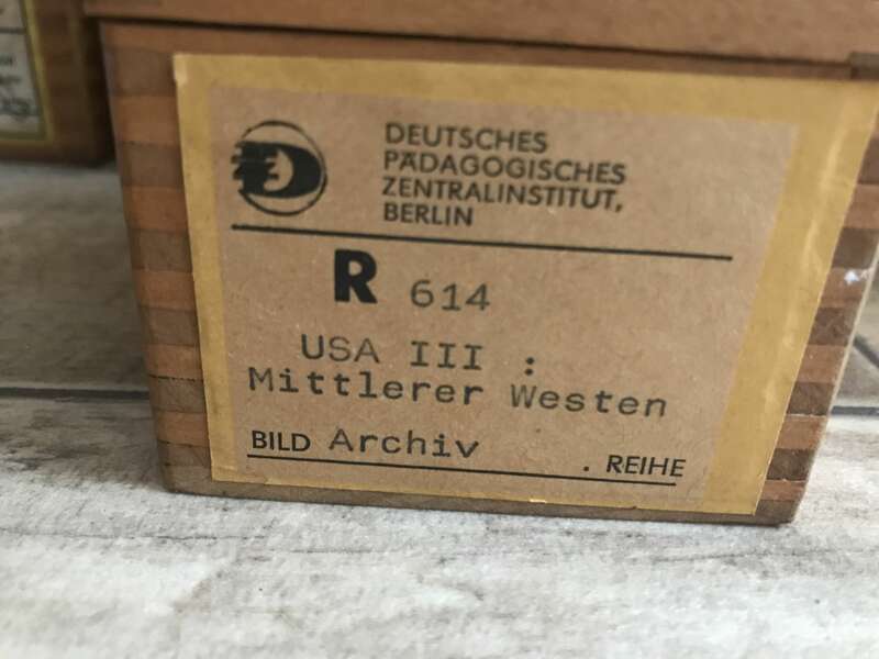 Foto Lehrmaterial Glasdias Länder Lehrmittel Sowjetunion DDR Deutschland Dias