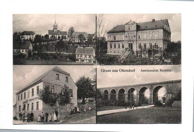 Ak Gruß aus Ottendorf Amtshauptm. Rochlitz 1915