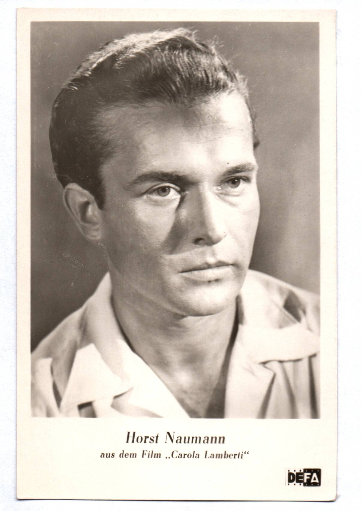 Ak Horst Naumann Film Carola Lamberti 1955 DEFA