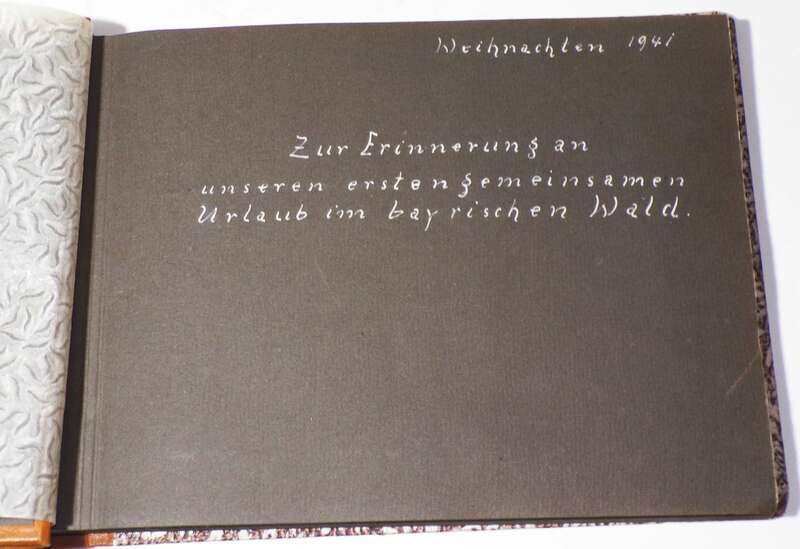 Altes Fotoalbum Bayerischer Wald 1941 Ruhmannsfelden Gotteszell Regen 