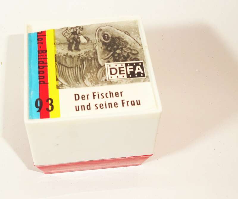 Defa Color Bildband 93 Der Fischer und seine Frau Diafilm Rollfilm DDR 
