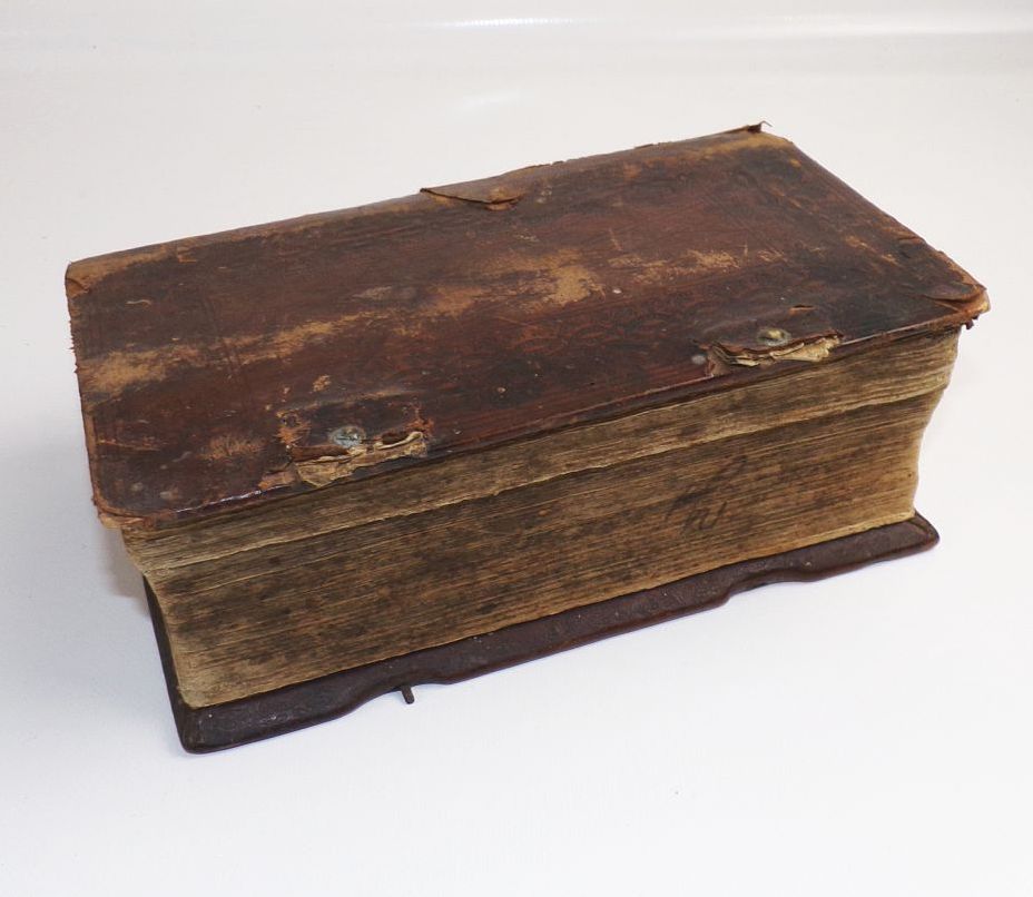 Die Bibel oder die ganze Heilige Schrift 1815 Luther Ledereinband 