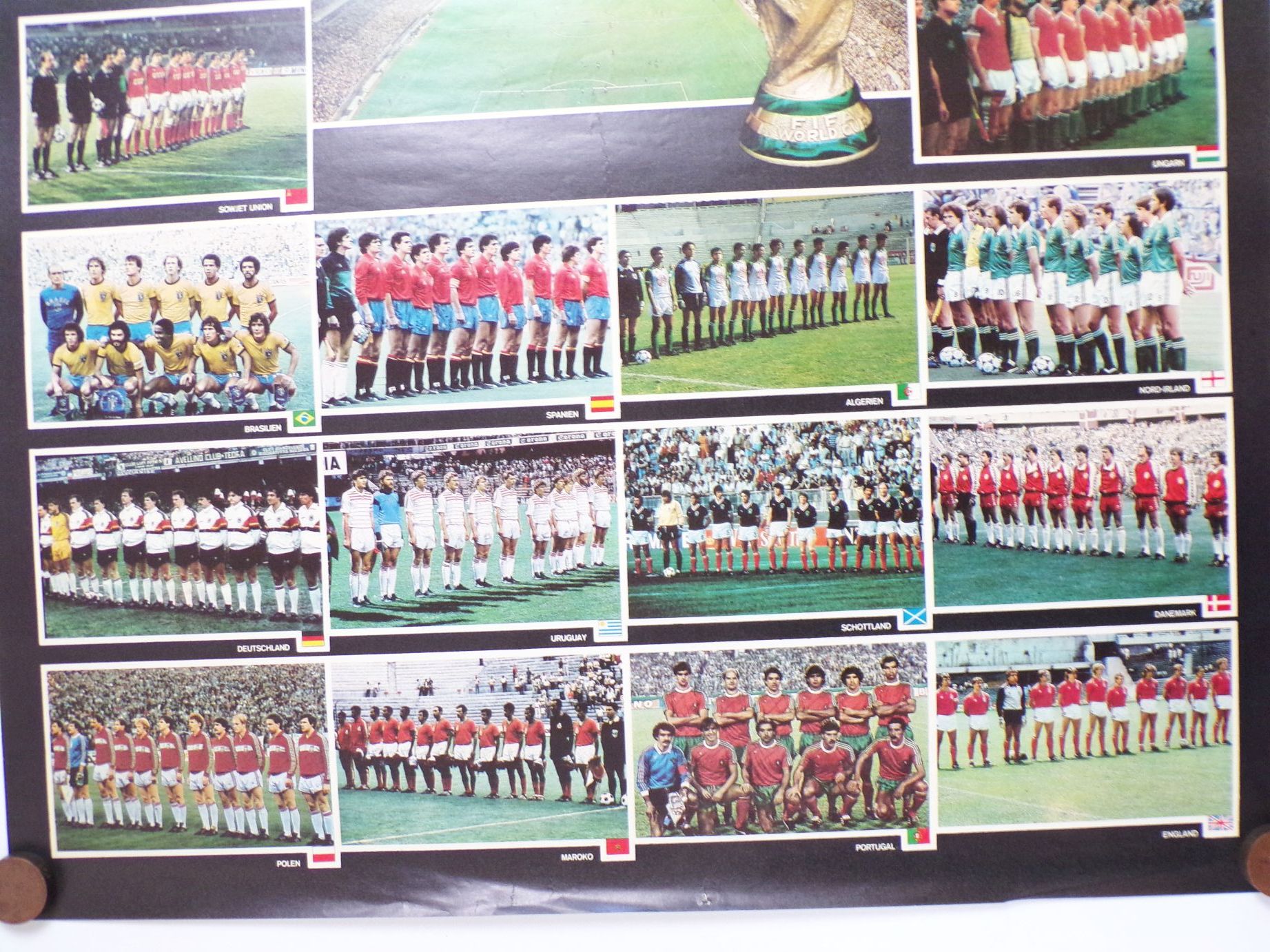 Plakat Mexiko 1986 Fußball Weltmeisterschaft