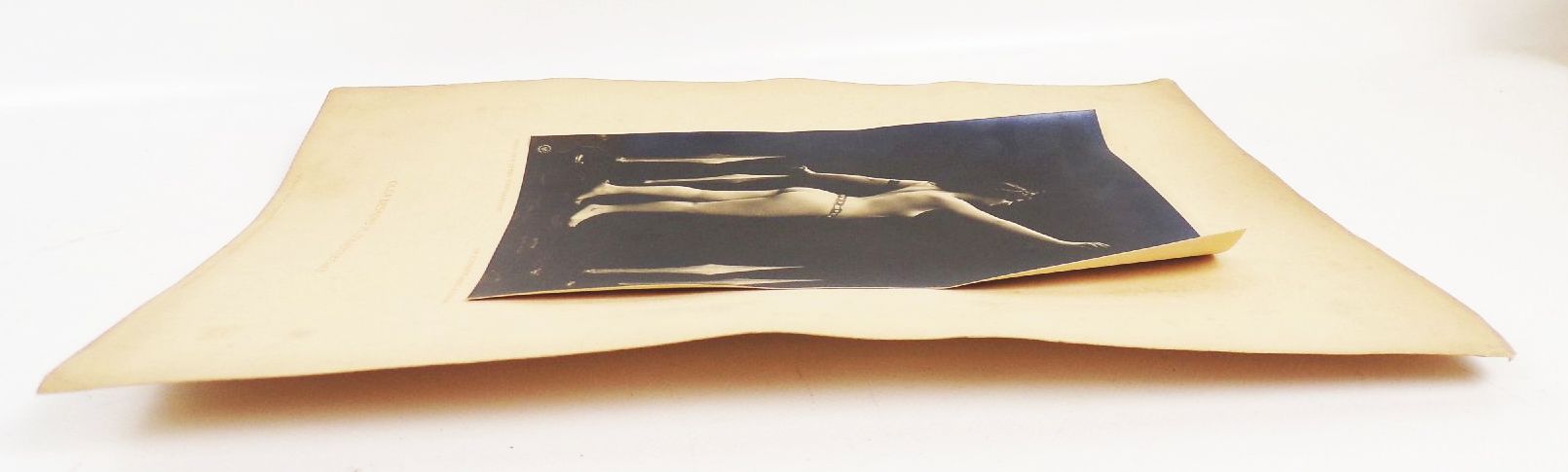 Schwertertanz Foto Olga Desmond Tänzerin Tanz 1908 Akt nude 