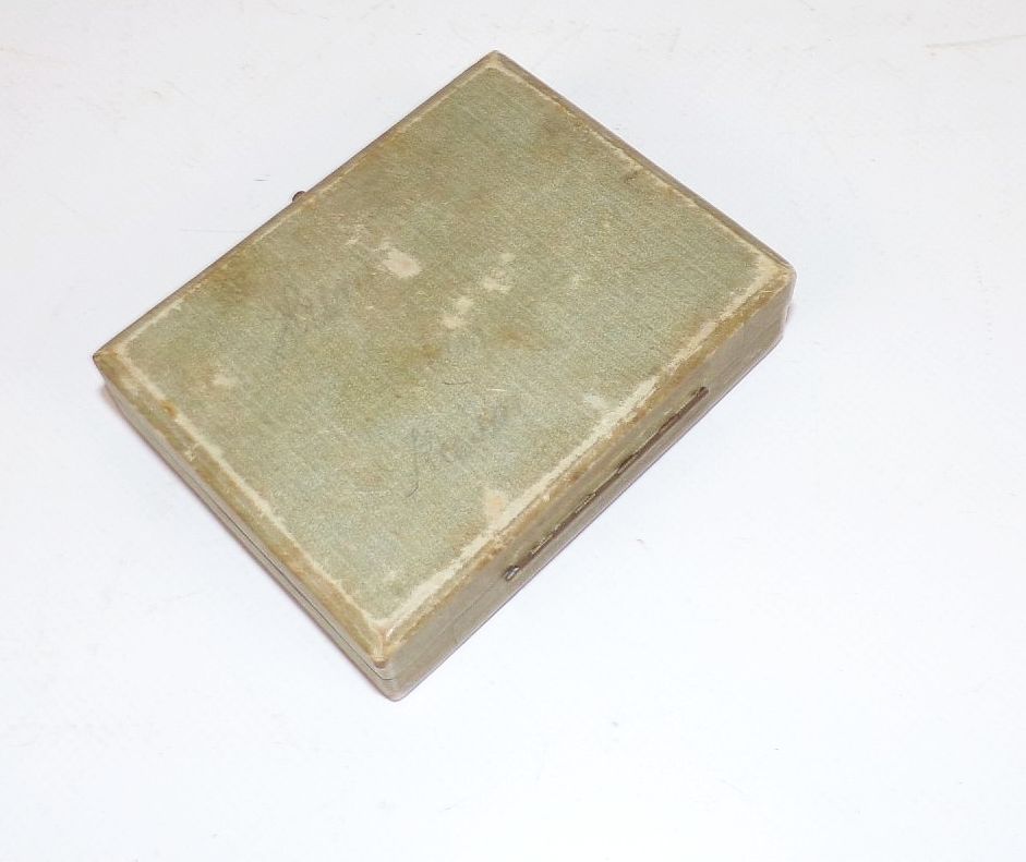 Altes Uhrenetui Weise Ebersbach Schmucketui Schmuckschachtel Juwelier Etui