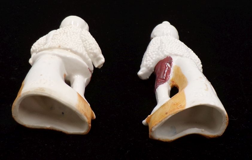 Porzellanfiguren Kinder Mädchen Bube 2 Stück Biskuitporzellan Kitsch Nippes Porzellanfiguren Kinder Mädchen Bube 2 Stück Biskuitporzellan Kitsch Nippes