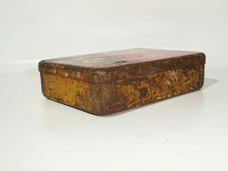 Alte Tabak Blechdose Spökenkieker Diamant Ebner Kramer Wiesloch 