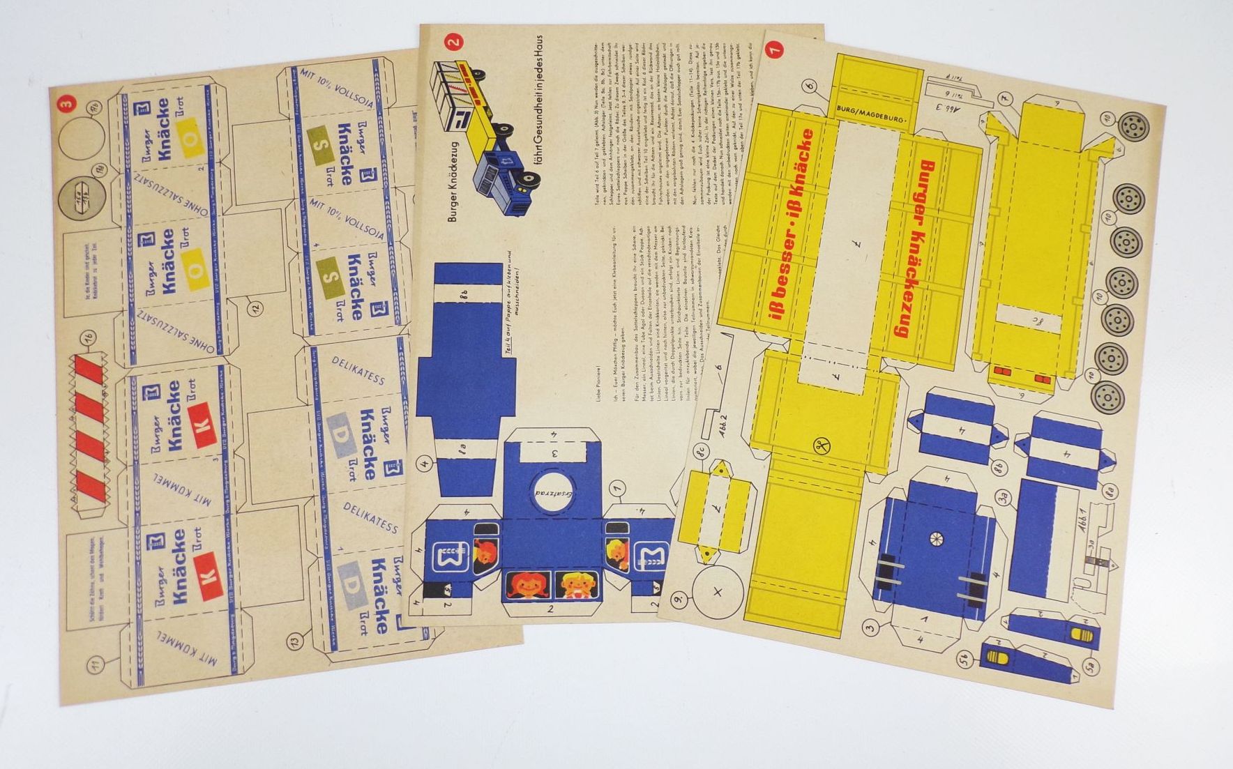 Fröhlich sein und singen Beilage Burger Knäckebrot Ausschneidebogen Fröhlich sein und singen Beilage Burger Knäckebrot Ausschneidebogen