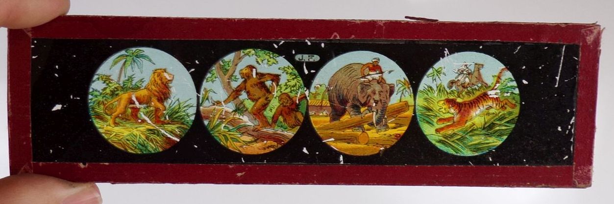 Alte Falk Laterna Magica mit Zubehör Alte Falk Laterna Magica mit Zubehör