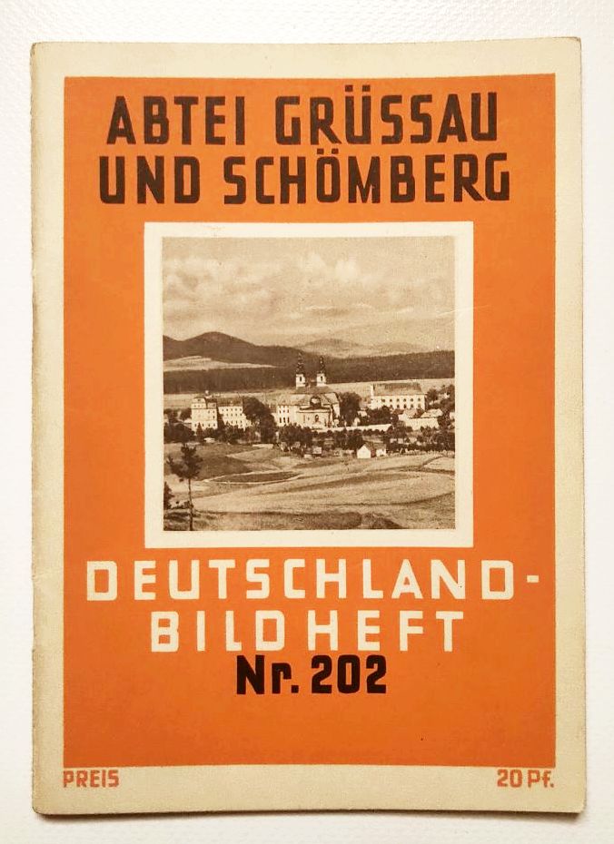 Deutschland Bild Heft Nr 202 Abtei Grüssau und Schömberg Schlesien