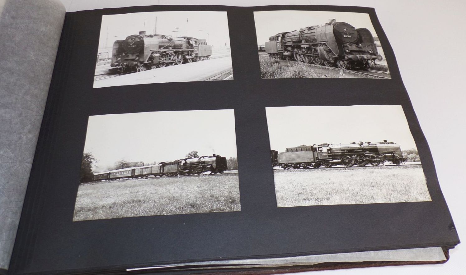 Fotoalbum Eisenbahn DDR Reichsbahn mit 361 Fotos Dampflok 