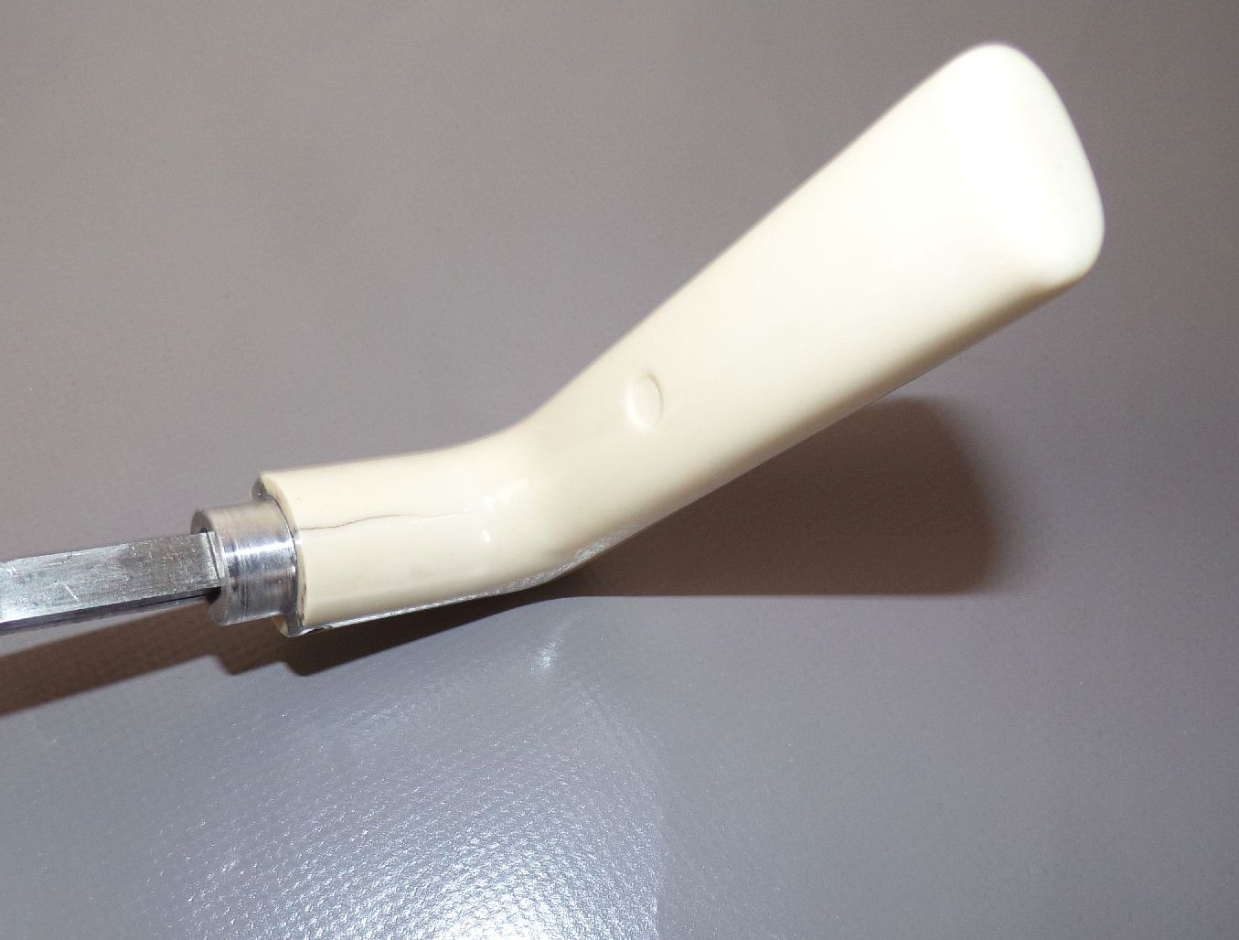 Alte Türgarnitur Türklinke Türbeschlag Art Deco Beige Creme Set 1930 er Bauhaus