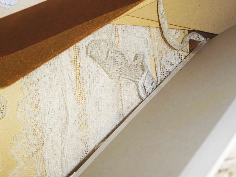 Konvolut Borte Geklöppelt Spitze Weißwäsche Handarbeit Spitze Nähen Bordüre 