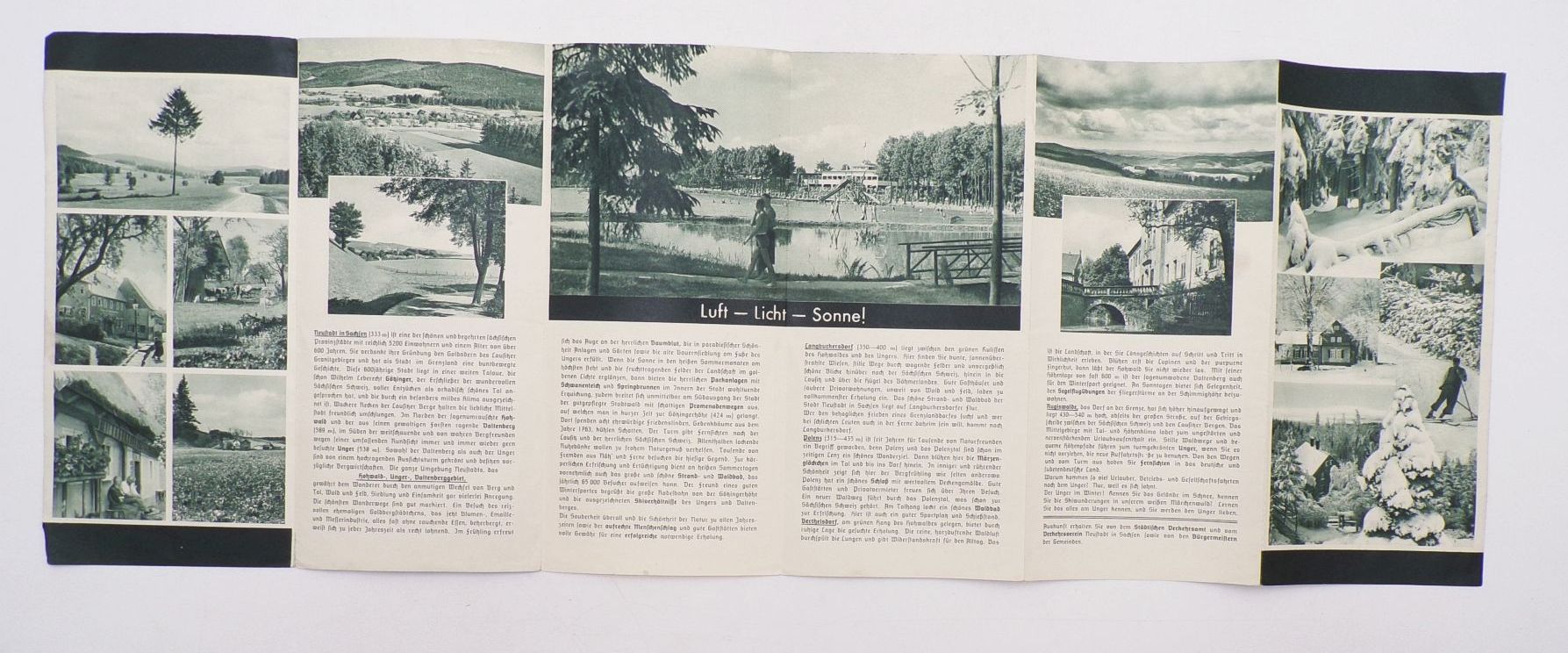 Altes Reiseprospekt Hohwald Unger Valtenberg 1937 Sächsische Schweiz Lausitz Altes Reiseprospekt Hohwald Unger Valtenberg 1937 Sächsische Schweiz Lausitz
