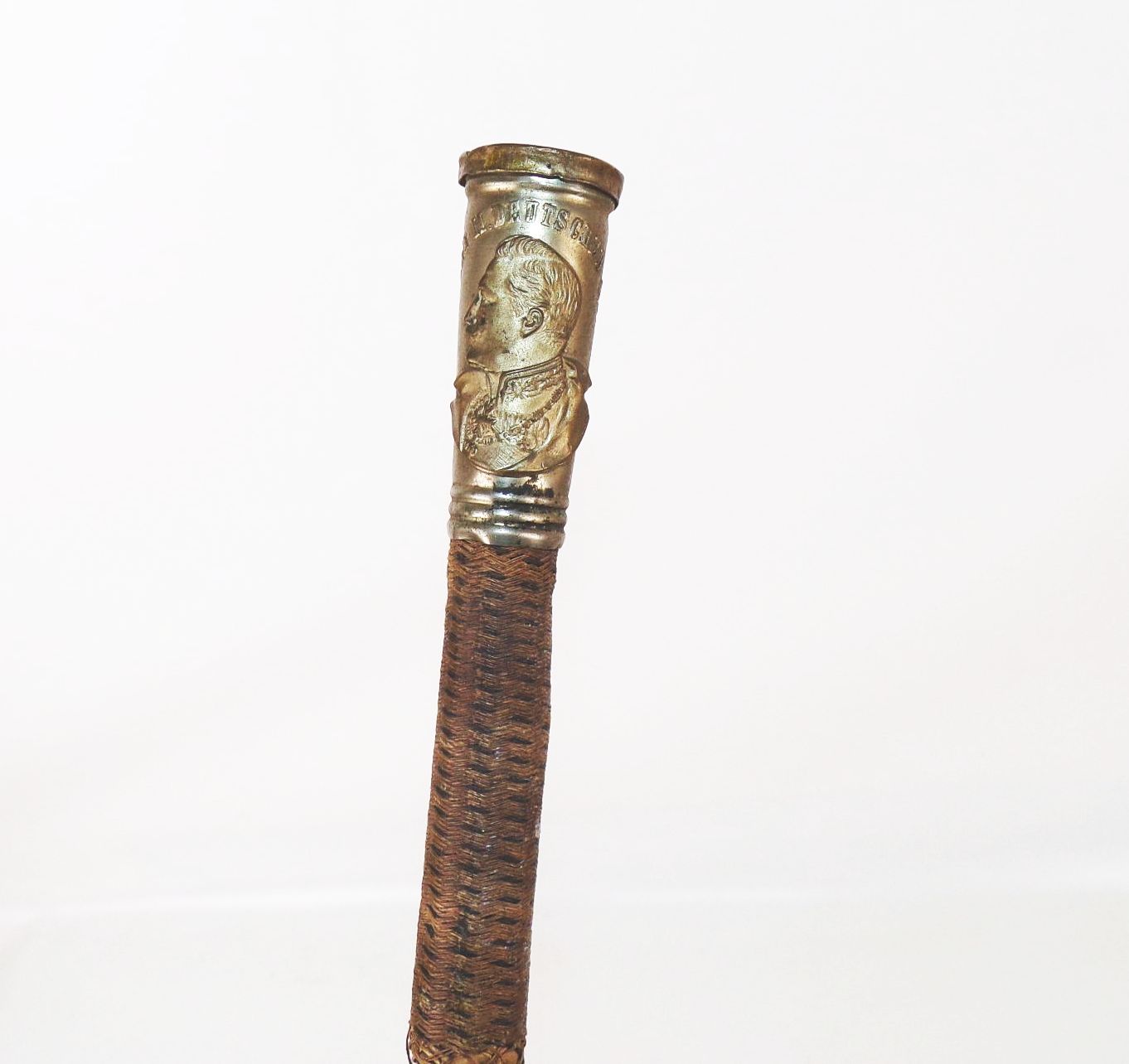 Gerte Meine Dienstzeit Kaiser Wilhelm II Kavallierie 1 Wk Reitergerte Peitsche 