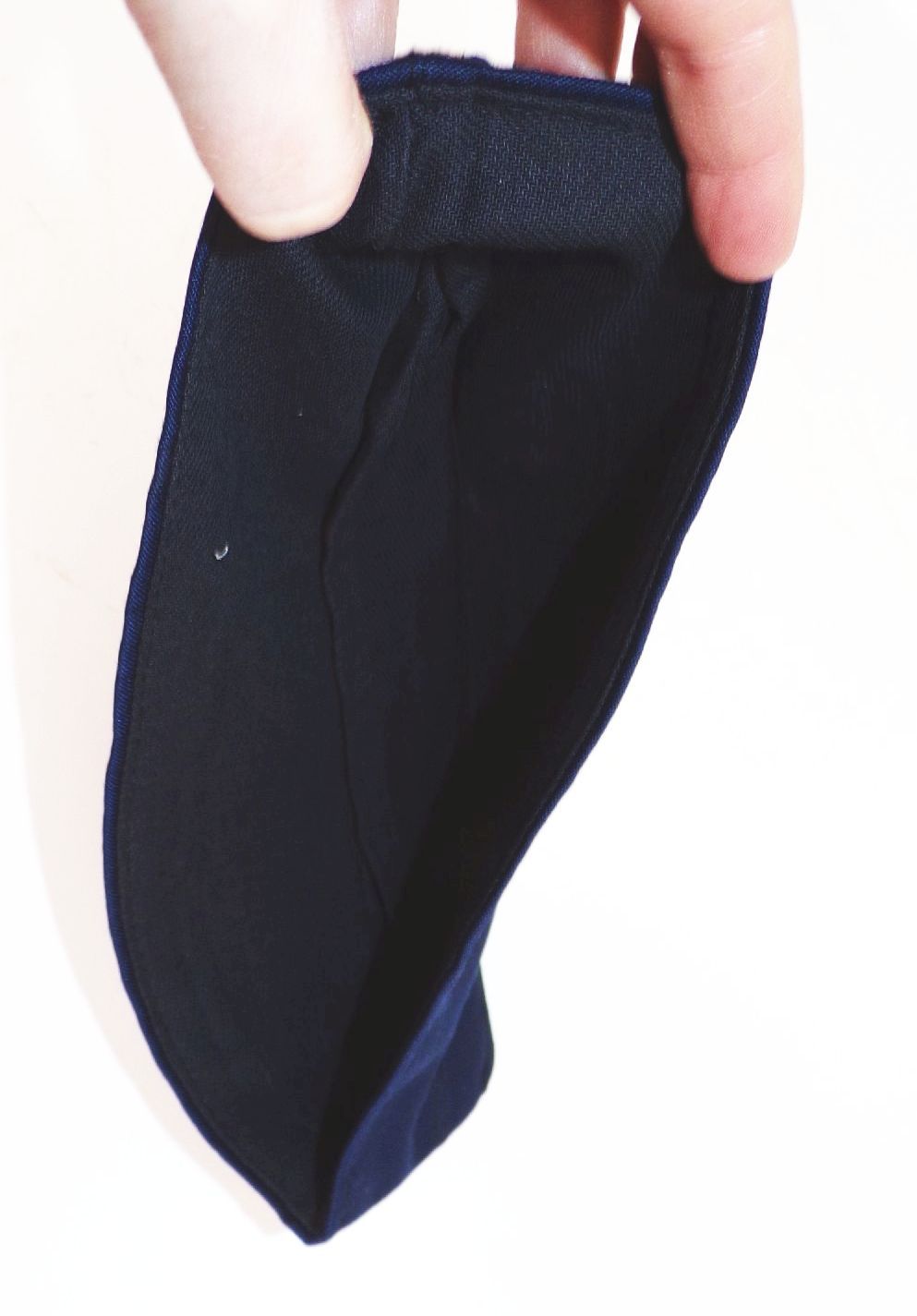 Altes Schiffchen Mütze Blau Vintage Kopfbedeckung