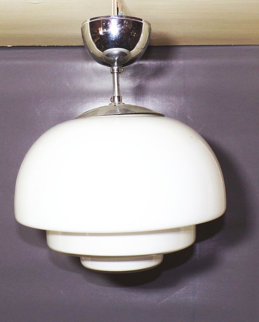 Mithras Deckenlampe August Walter Bauhaus Art Deco Lampe Hängelampe