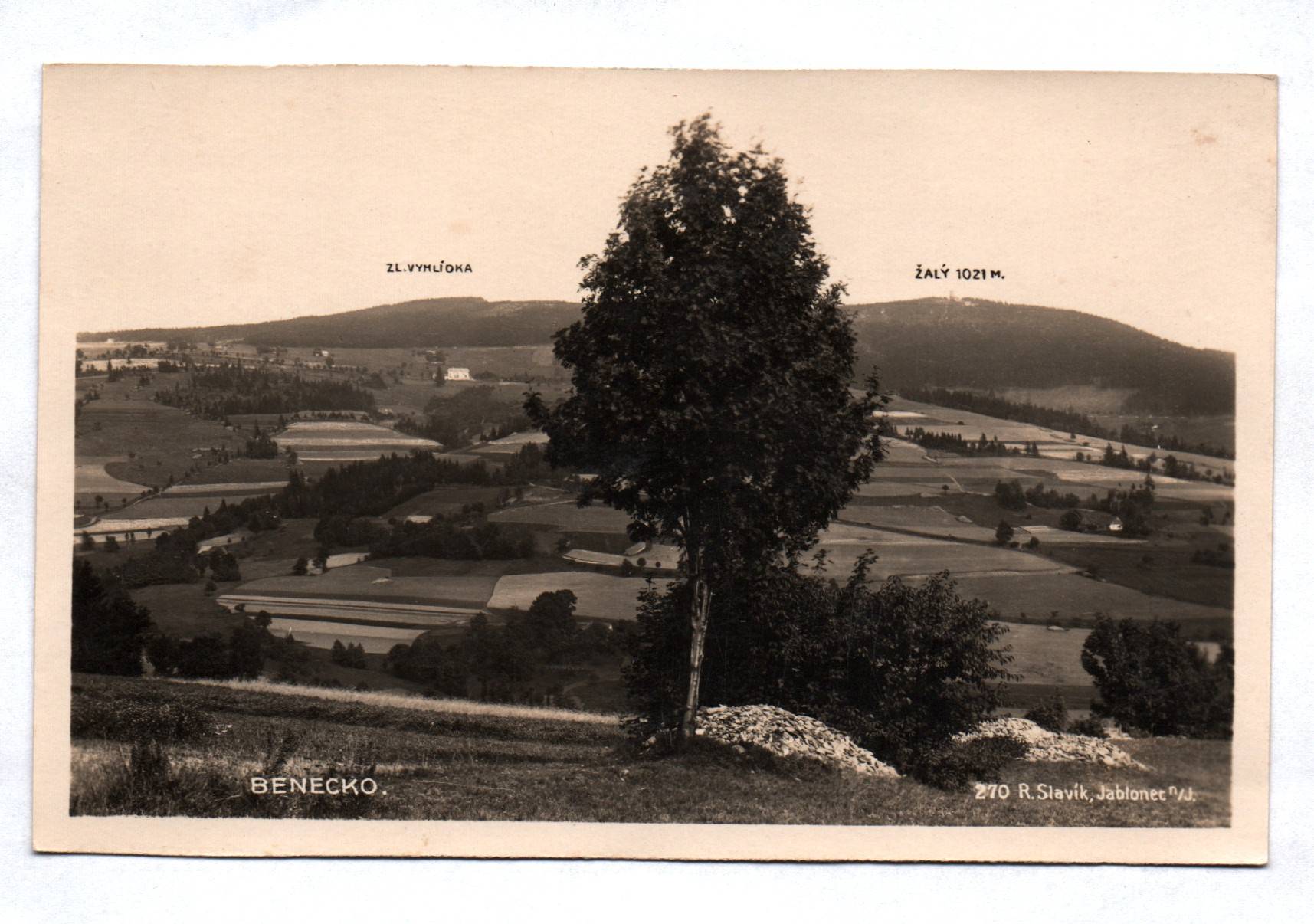Foto Ak Benecko Riesengebirge Stempel 1929 Benetzko Tschechien