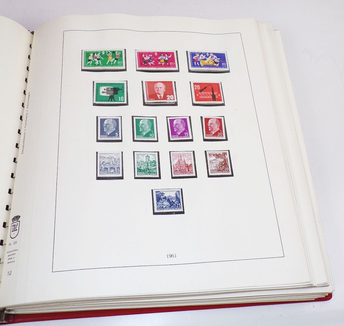 DDR Briefmarken 3 Alben Sammlung postfrisch und gestempelt