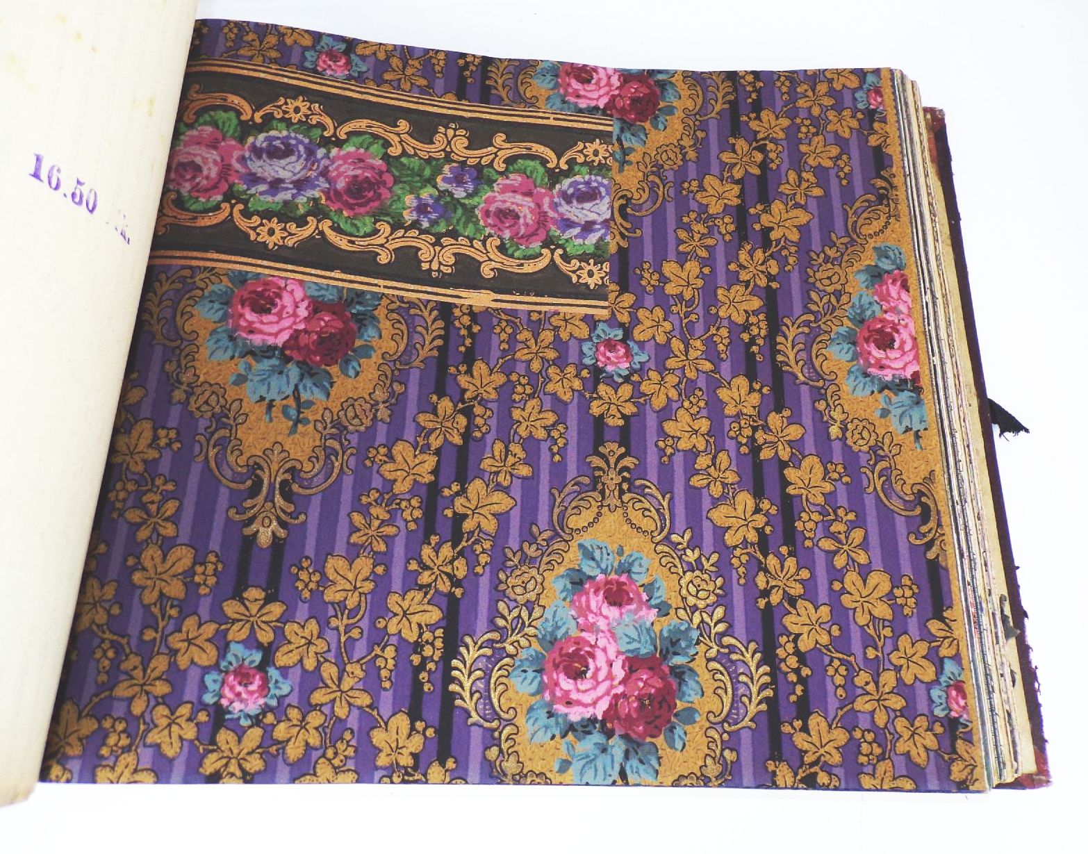 Altes Tapeten Musterbuch Schlote Dresden 1921 Altes Tapeten Musterbuch Schlote Dresden 1921