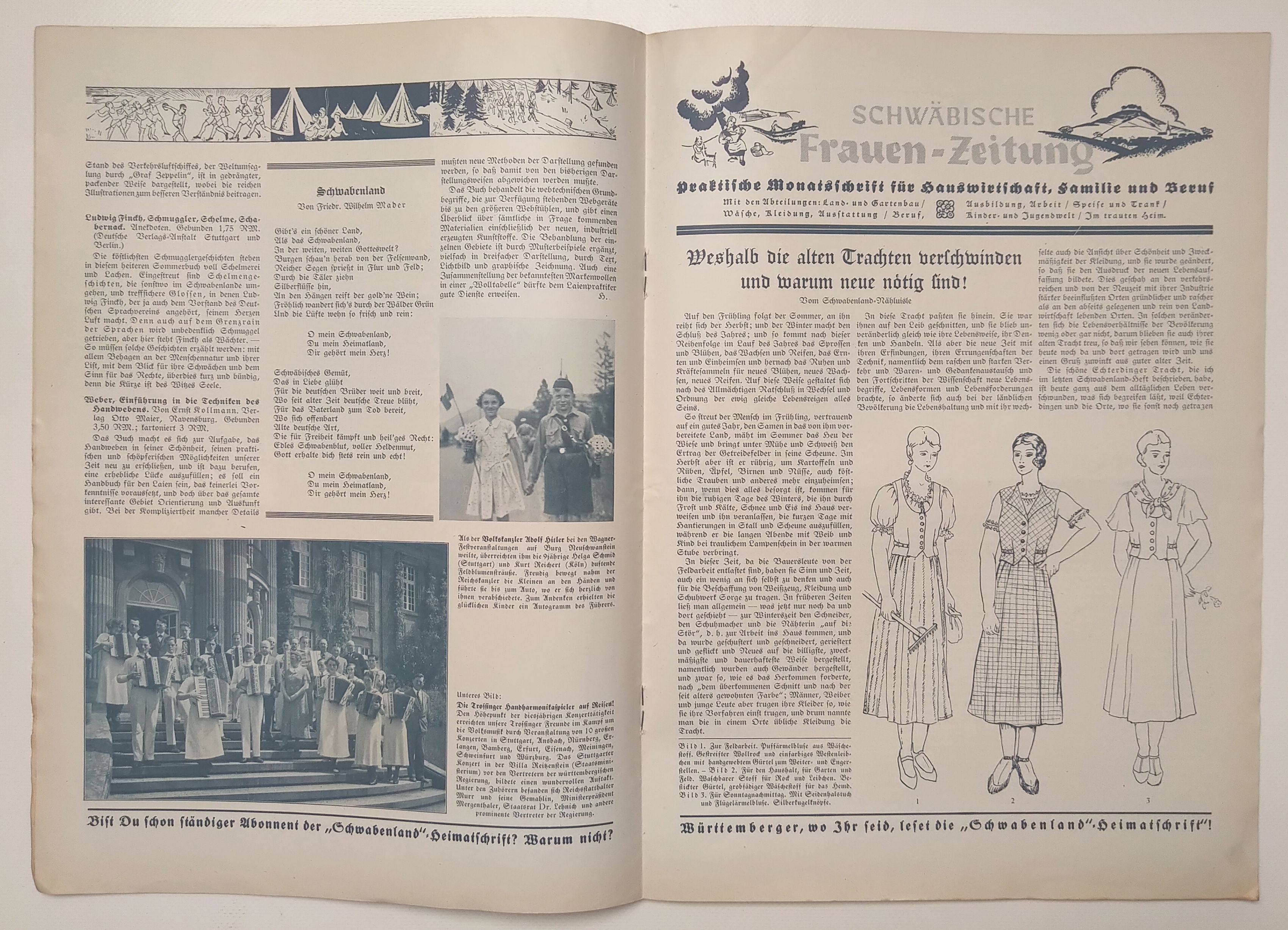 Unser Schwabenland 1933 Nr 9Zeitung Volk und Heimat Unser Schwabenland 1933 Nr 9Zeitung Volk und Heimat