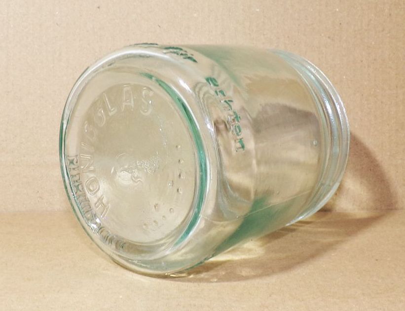 Altes Glas Deutscher Bienenhonig Imker Honig Glas vintage