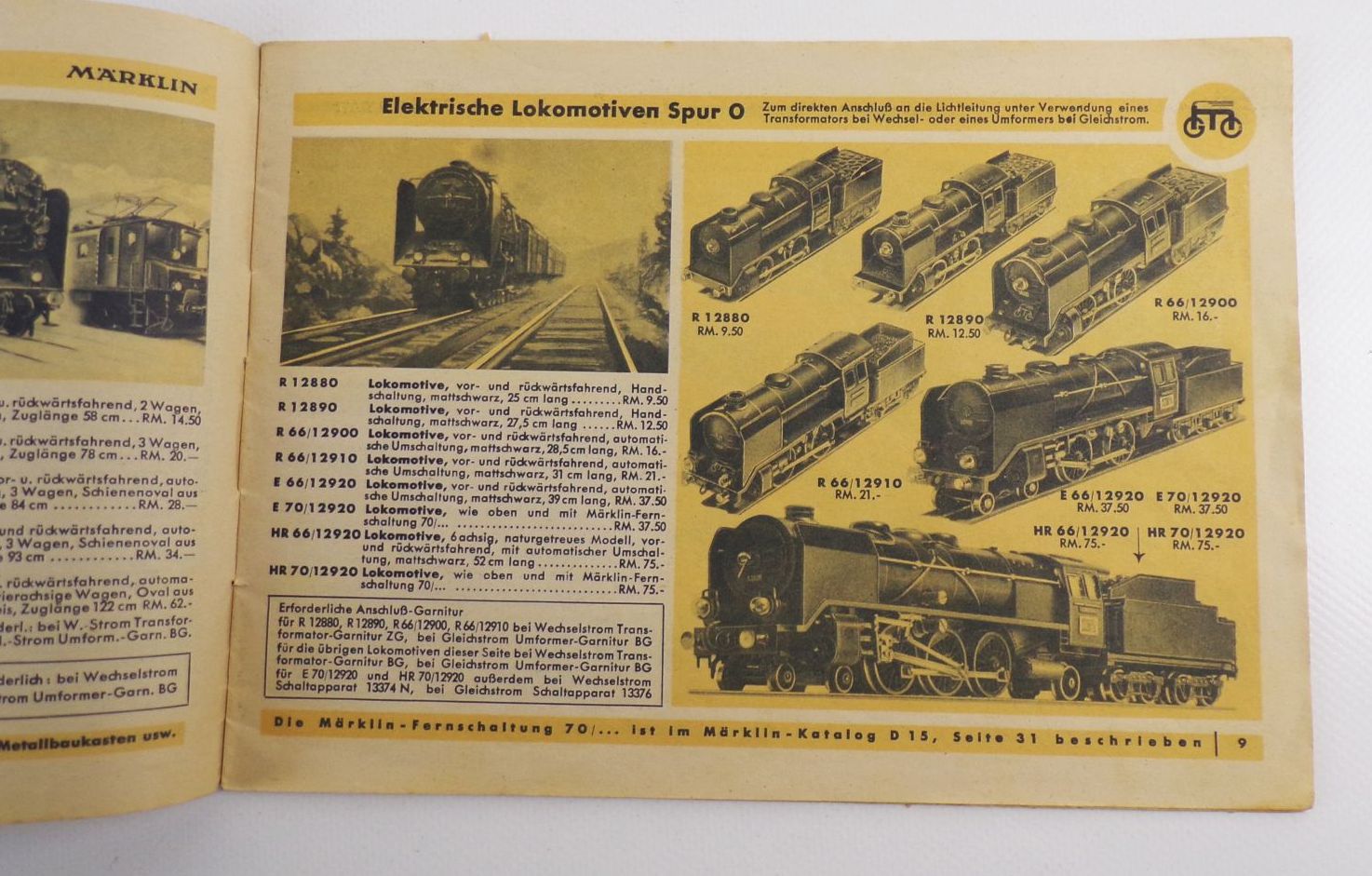 Alter Märklin Katalog Ernst Bollmann Dresden 1938 Alter Märklin Katalog Ernst Bollmann Dresden 1938