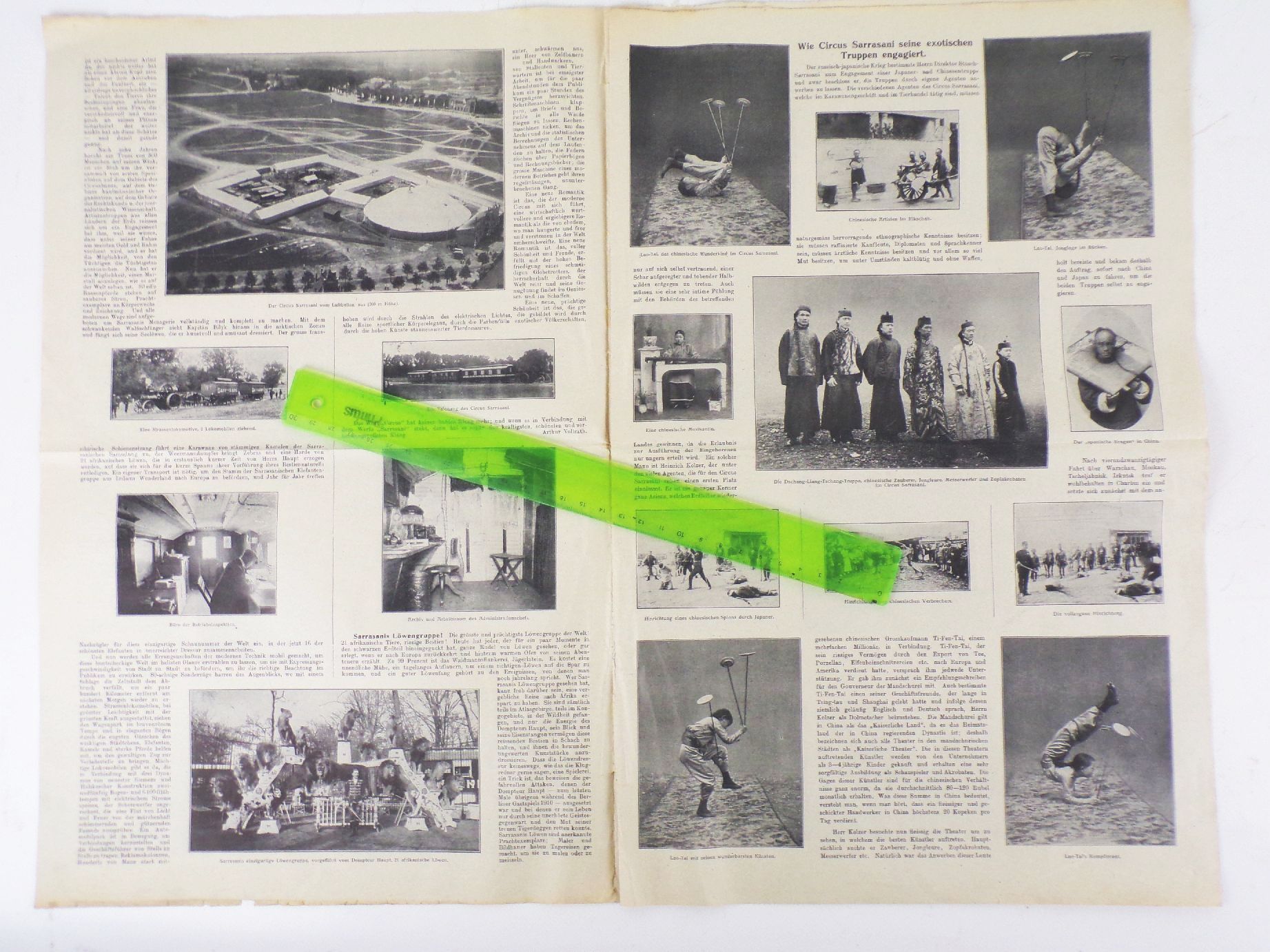 Die Weltschau Sarrasani illustrierte Zeitung Nummer 1 Juni 1910 1 Jahrgang Zirkus