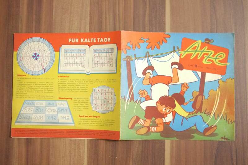DDR Comic Atze Heft 11 Die Geldbörse 1961
