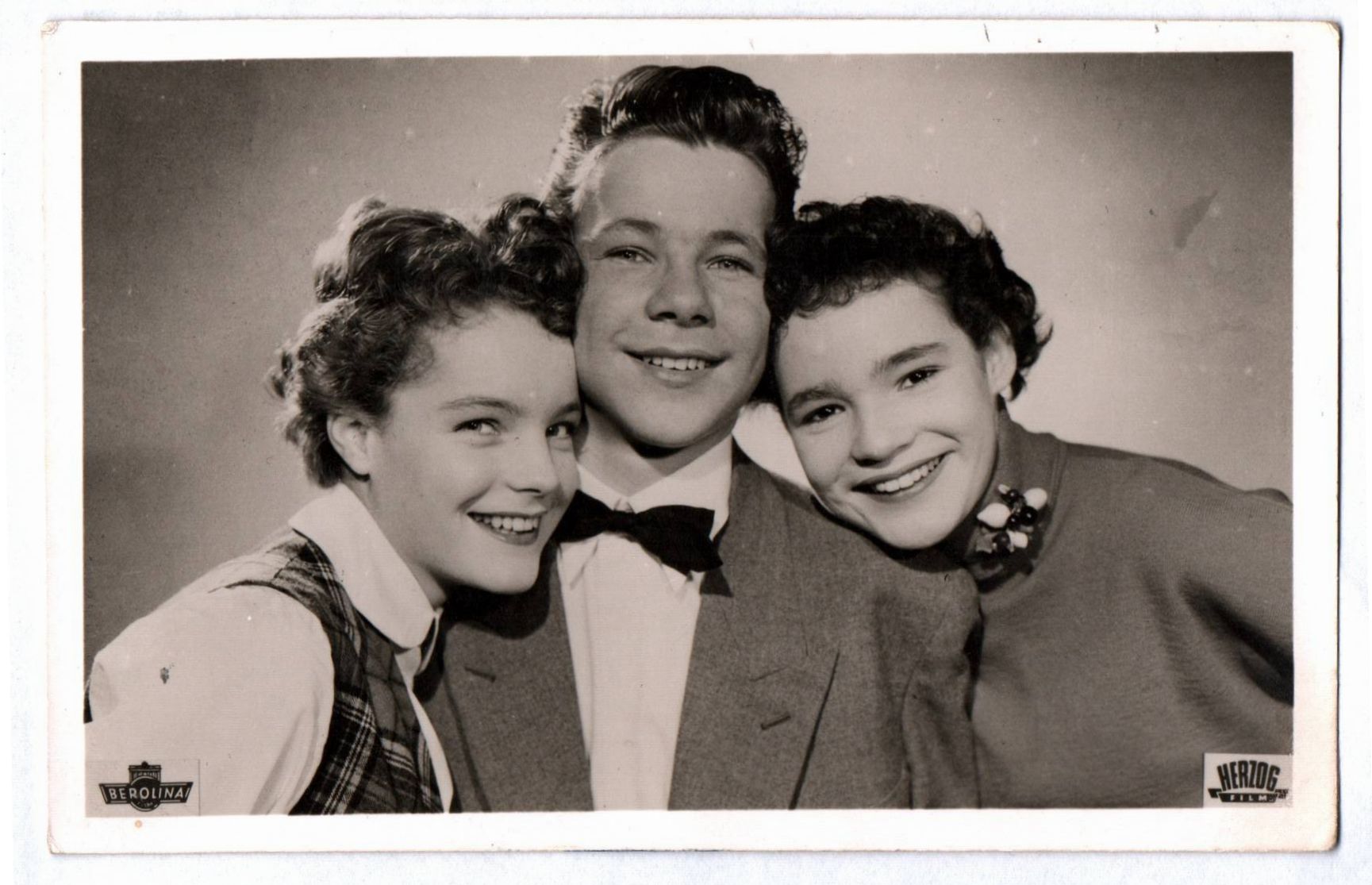 Ak Romy Schneider Albach Götze George Nina von Porembsky