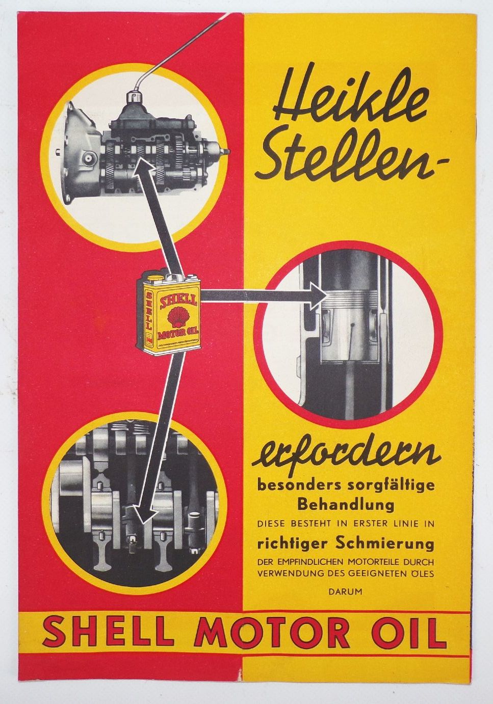 Shell Gelb Rot Heft Nachrichten Zeitschrift Nr 1 von 1936 Oldtimer Shell Gelb Rot Heft Nachrichten Zeitschrift Nr 1 von 1936 Oldtimer
