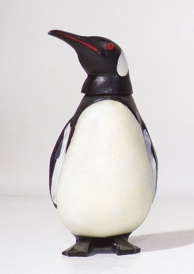 Breba Wackelkopf Pinguin Wackelfigur Figur Vogel Spielzeug West Germany