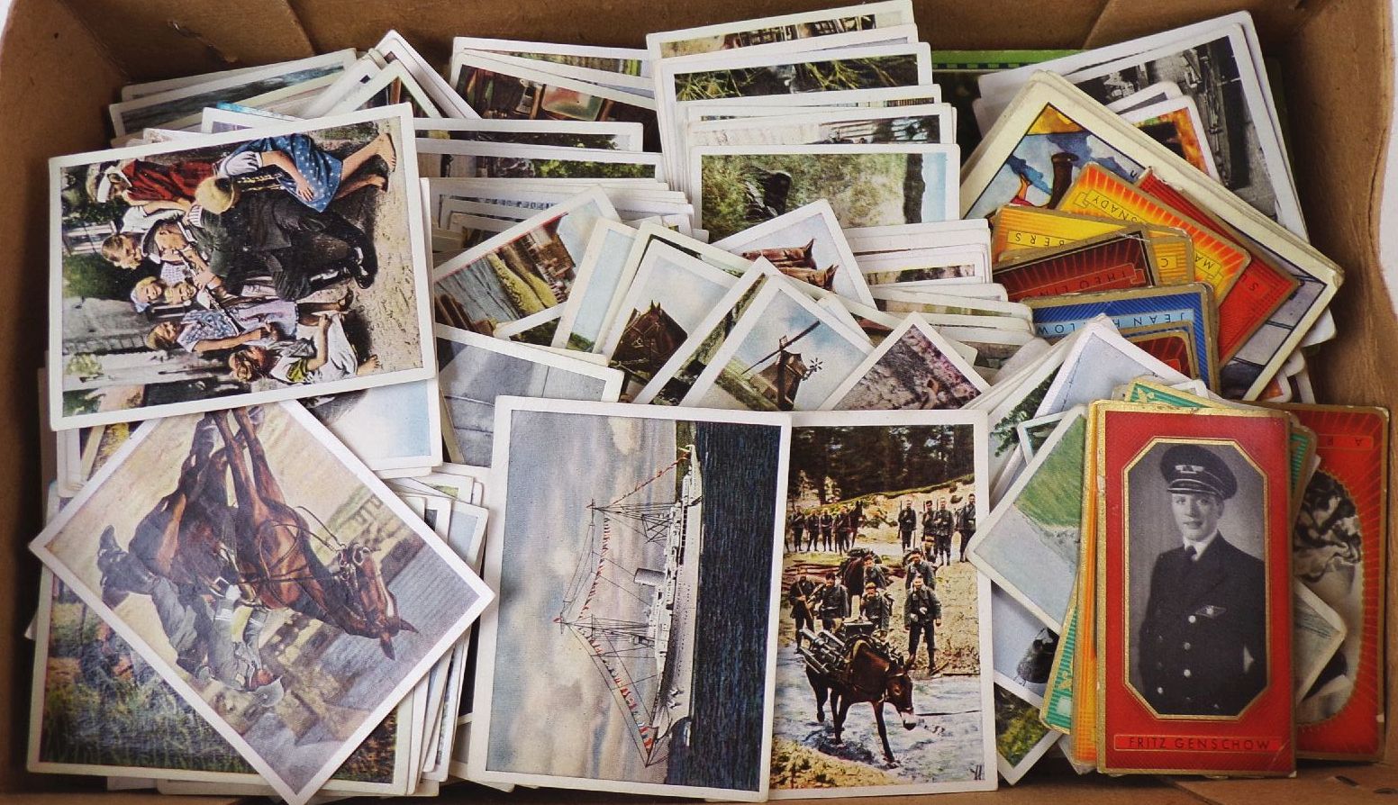 Konvolut alter Sammelbilder trading cards Hartwig Vogel Erdal Chlorodont Konvolut alter Sammelbilder trading cards Hartwig Vogel Erdal Chlorodont