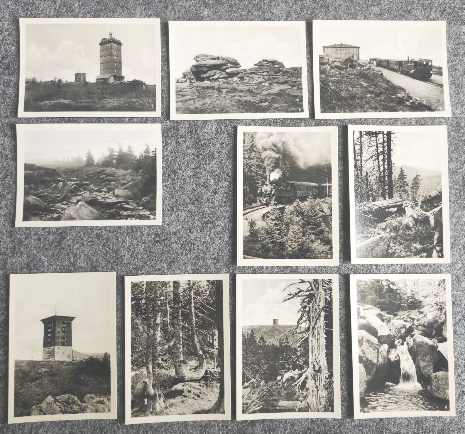 Brocken Harz 10 Aufnahmen für den Fotofreund Bildermappe
