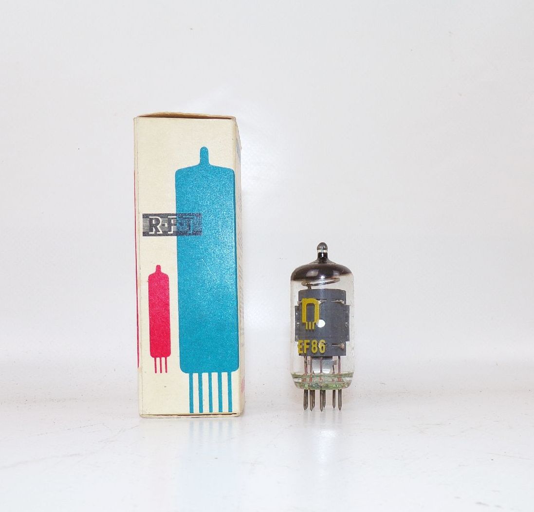 Alte RFT EF86 Röhre Radio tube