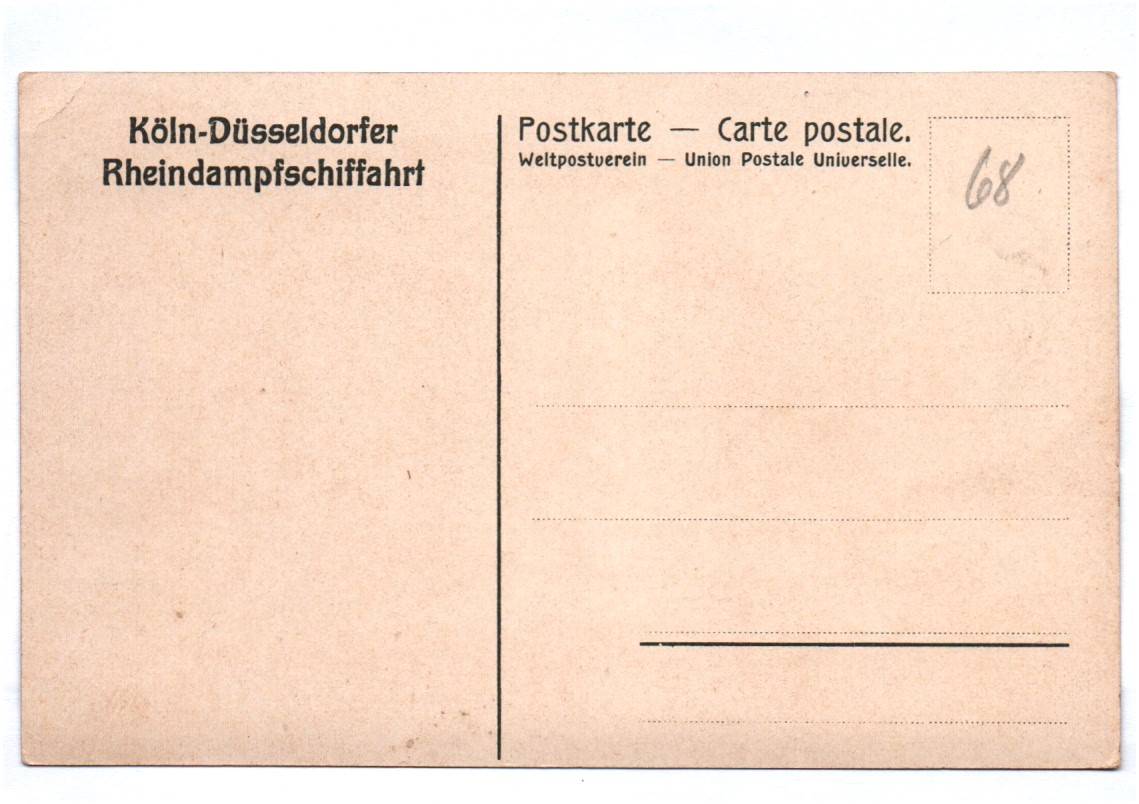 Künstler Ak Köln Düsseldorf Rheindampfschifffahrt um 1910 Rhein Dampfer 