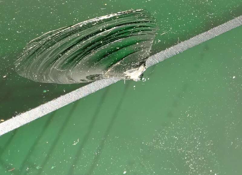 Auszeichnung VEB Jena Glaswerk Schott 1972 Briefbeschwerer paperweight