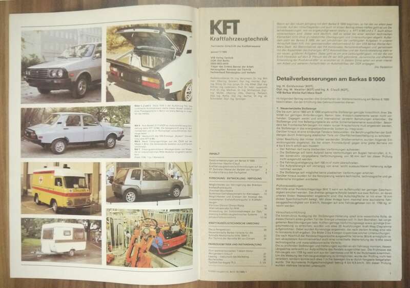 VEB Verlag KFT IFA BARKAS Trabant Motor und Vergaser Instandsetzung 1985