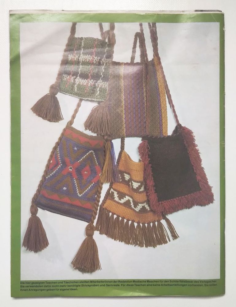 DDR Modezeitschrift Modische Maschen Nr 4 mit Schnittmuster 1977 Frühjahr DDR Modezeitschrift Modische Maschen Nr 4 mit Schnittmuster 1977 Frühjahr